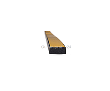4x10 mm EPDM Moosgummi-Vierkantprofil schwarz selbstklebend (Montagehilfe)