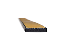 4x20 mm EPDM Moosgummi-Vierkantprofil schwarz selbstklebend (Montagehilfe)