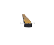 6x10 mm EPDM Moosgummi-Vierkantprofil schwarz selbstklebend (Montagehilfe)