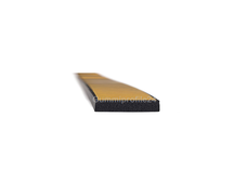 2x10 mm EPDM Moosgummi-Vierkantprofil schwarz selbstklebend (Montagehilfe)