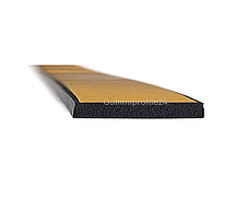 4x50 mm EPDM Moosgummi-Vierkantprofil schwarz selbstklebend (Montagehilfe)